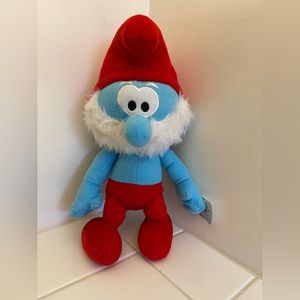 Papa Smurf Plush 2010 Peyo